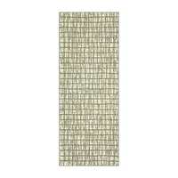 Maples Grid Indoor Rectangular Runner