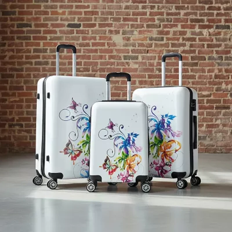 InUSA Fusion 3-pc. Hardside Lightweight Luggage Set