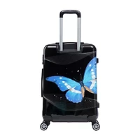 InUSA 28 Inch Hardside Lightweight Checked Spinner Luggage