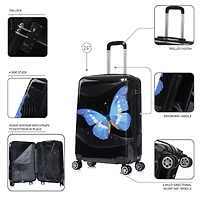 Inusa 24 Inch Hardside Lightweight Carry-On Spinner Luggage
