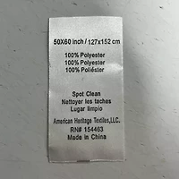 Your Lifestyle By Donna Sharp Plush Knit Midweight Throw