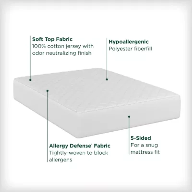 Allerease Cotton Fresh Mattress Pad