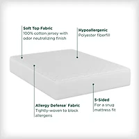 Allerease Cotton Fresh Mattress Pad
