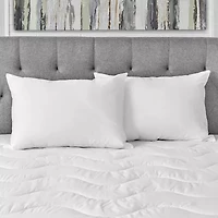 Allerease Hot Water Washable Allergy Protection 2 Pack Medium Density Bed Pillow