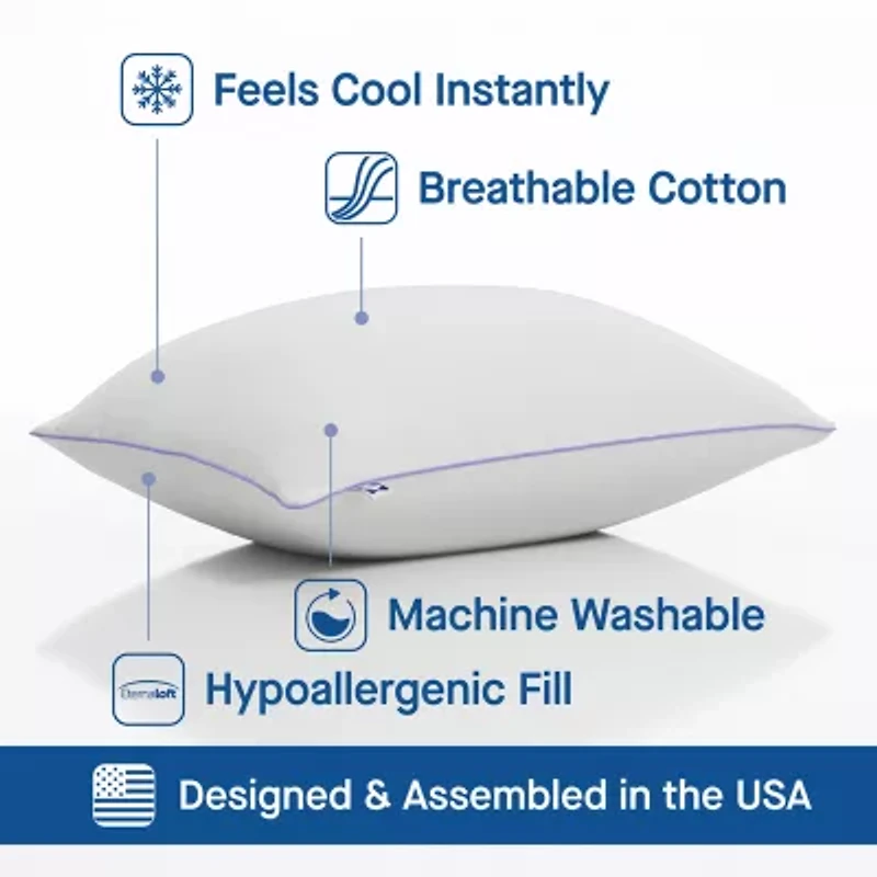 Sealy® All Night Cooling 2 Pack Bed Pillow