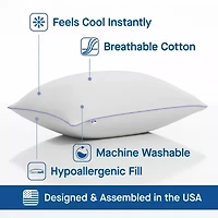 Sealy® All Night Cooling 2 Pack Bed Pillow