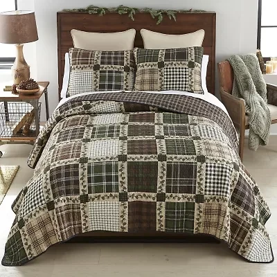 Donna Sharp Pine Patch 2-pc. Easy Care Quilt Set