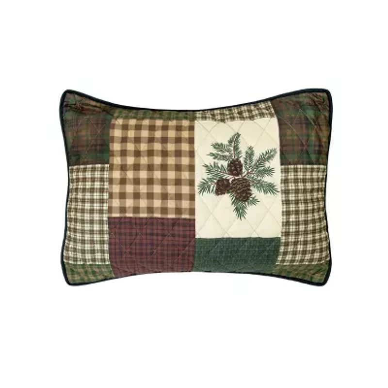 Your Lifestyle By Donna Sharp Pine Panels 3-pc. Easy Care Quilt Set