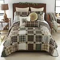 Donna Sharp Pine Patch 3-pc. Easy Care Quilt Set