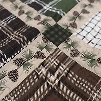 Donna Sharp Pine Patch 3-pc. Easy Care Quilt Set