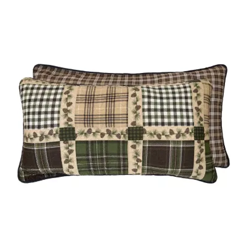 Donna Sharp Pine Patch 3-pc. Easy Care Quilt Set