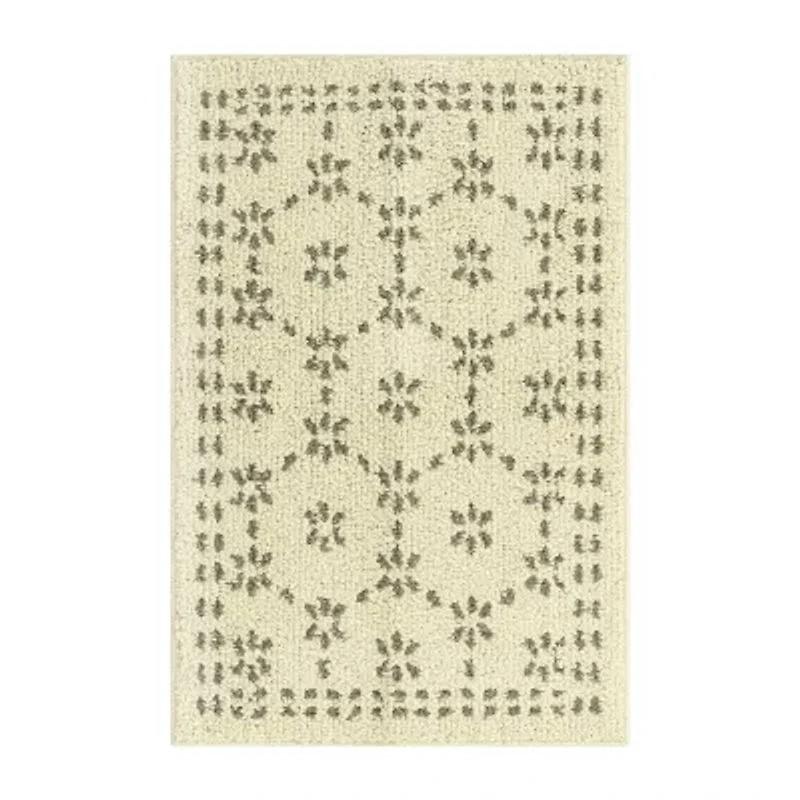 Maples Star Gray Indoor Rectangular Accent Rug