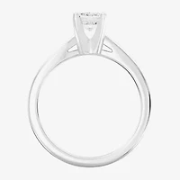 1 CT. Lab-Grown (G / SI2) Diamond Emerald-Cut Solitaire Engagement Ring 10K or 14K Gold