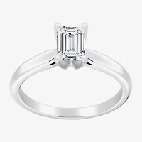 1 CT. Lab-Grown (G / SI2) Diamond Emerald-Cut Solitaire Engagement Ring 10K or 14K Gold