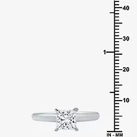 1 CT. Lab-Grown (G-H / SI1-SI2) Diamond Princess-cut Solitaire Engagement Ring 10K Gold