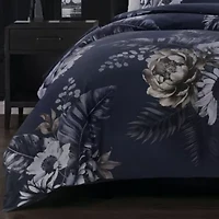 Bebejan Forget Me Not 3 Piece 3-pc. Reversible Duvet Cover Set