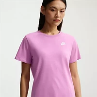 Nike Womens Crew Neck Short Sleeve Active T-Shirt