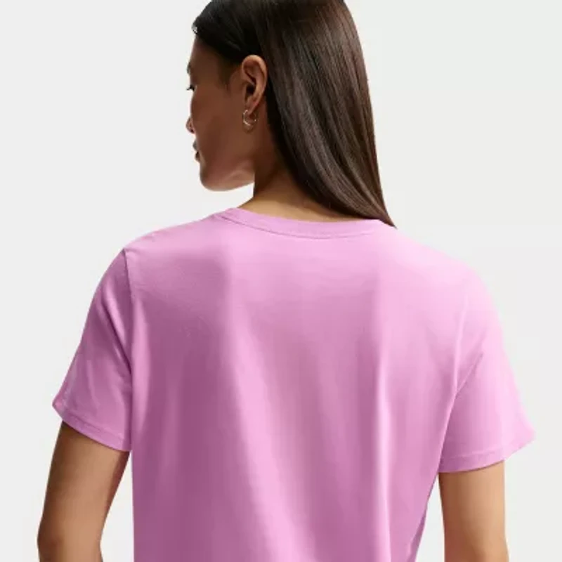 Nike Womens Crew Neck Short Sleeve Active T-Shirt