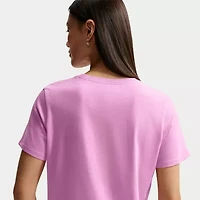 Nike Womens Crew Neck Short Sleeve Active T-Shirt