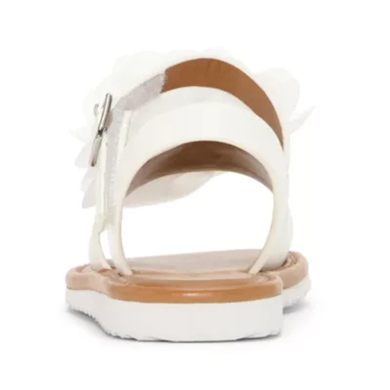 Christie & Jill Toddler Girls Lil Fiona Ankle Strap Flat Sandals