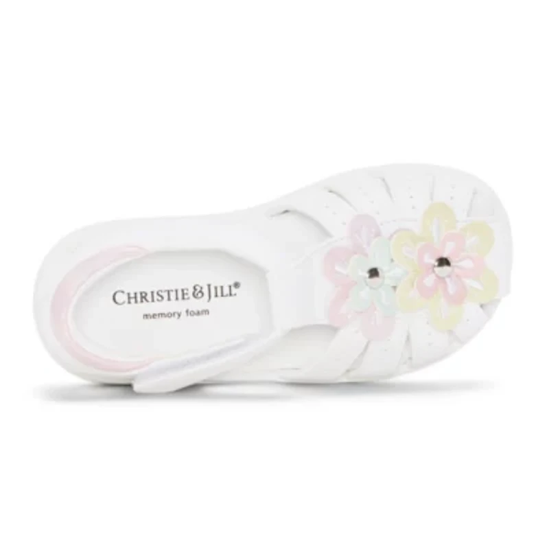 Christie & Jill Toddler Girls Lil Mila Strap Sandals