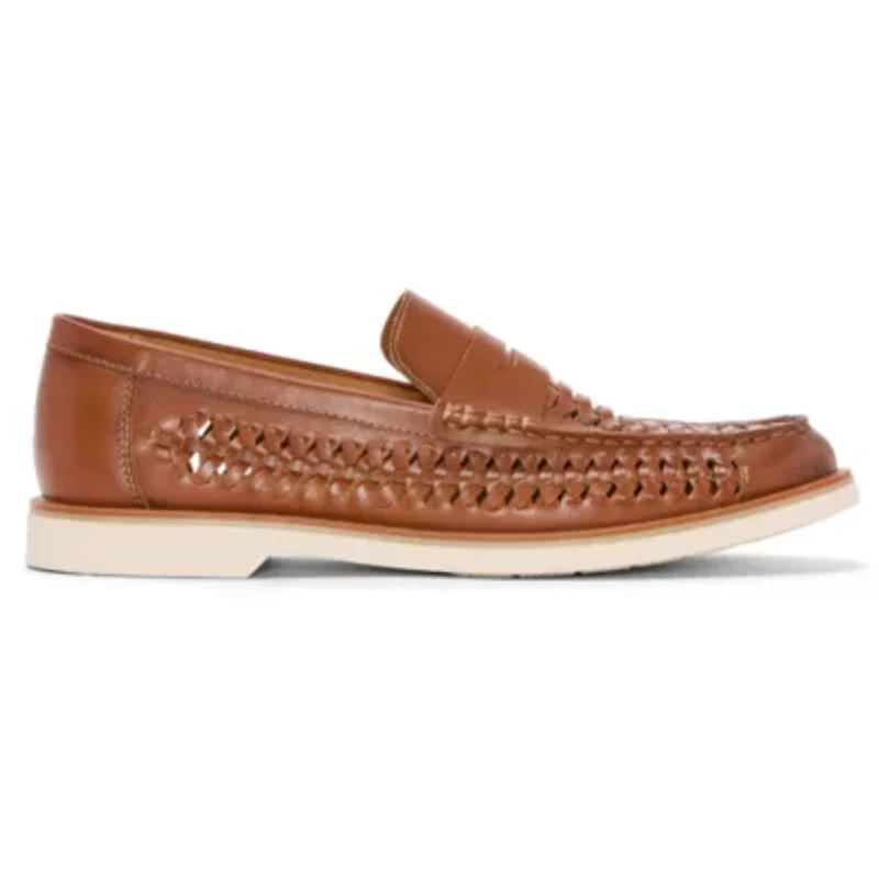 Stafford Barolo Mens Round Closed Toe Loafers