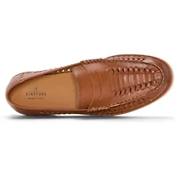 Stafford Barolo Mens Round Closed Toe Loafers