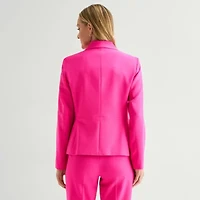 Black Label by Evan-Picone Womens Classic Fit Suit Jacket