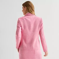 Black Label by Evan-Picone Womens Classic Fit Double Breasted Suit Jacket