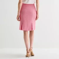 Black Label by Evan-Picone Womens Suit Skirt