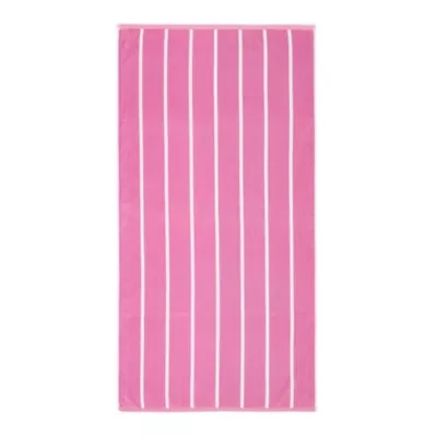Outdoor Oasis Cabana Stripe Double-sided Beach Towel