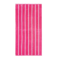 Outdoor Oasis Cabana Stripe Reversible Beach Towel