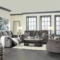 Signature Design by Ashley® Henderson Pad-Arm Reclining Loveseat