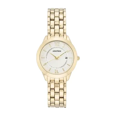 Armitron Womens Gold Tone Bracelet Watch 75/5741svgp