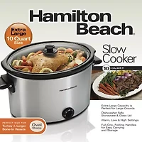 Hamilton Beach® 10 Quart Slow Cooker’s