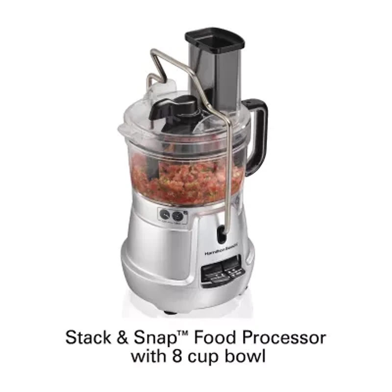 Hamilton Beach Stack and Snap 8 Cup Food Processor
