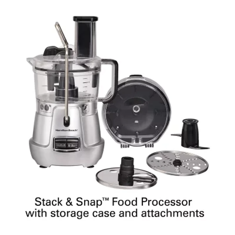 Hamilton Beach Stack and Snap 8 Cup Food Processor
