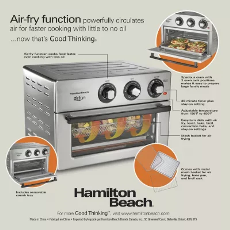 Hamilton Beach® Air Fry Countertop Oven