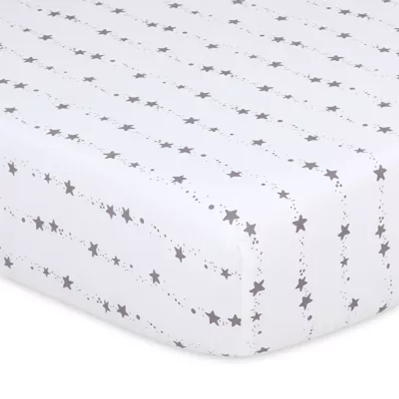 The Peanutshell Celestial 4-pc. Crib Sheet
