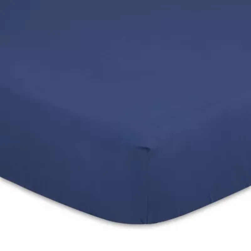 The Peanutshell Nautical 4-pc. Crib Sheet