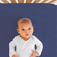 The Peanutshell Nautical 4-pc. Crib Sheet