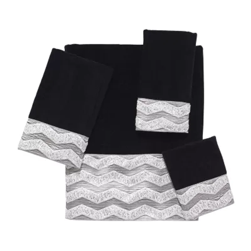 Avanti Chevron Galaxy Bordered Bath Towel