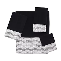 Avanti Chevron Galaxy Bordered Bath Towel
