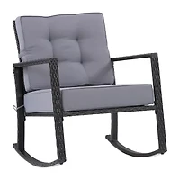 Corliving Parksville Patio Collection Rocking Chair