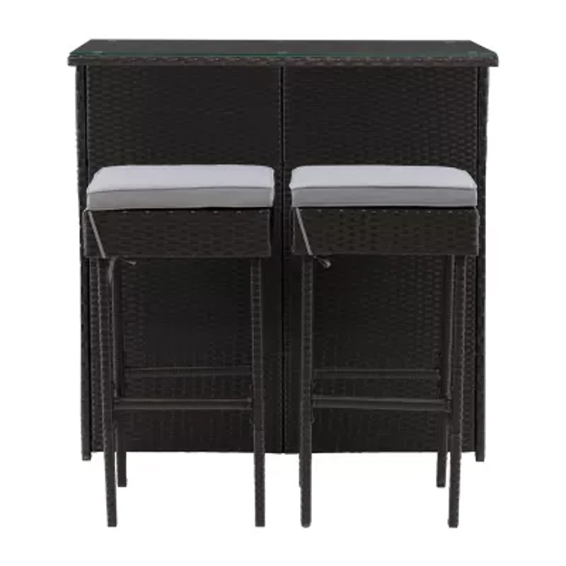 Parksville Collection 3-pc. Patio Bar Set