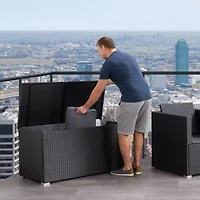 Corliving Parksville Collection Storage Box