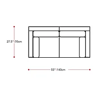 Parksville Collection Patio Loveseat