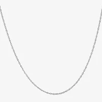 Silver Treasures Made Italy Sterling 18-24 Inch Singapore Chain Necklace