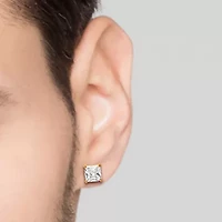 Shaquille O'Neal XLG Mens Lab Created Cubic Zirconia Stainless Steel 2 Pair Earring Set