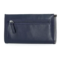 Mundi Slim Clutch Womens RFID Blocking Fold Wallet